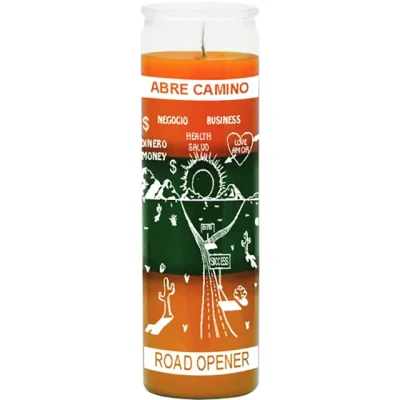 Road Opener 7 Day Prayer Candle / Abre Camino 7 Day Jar Candle