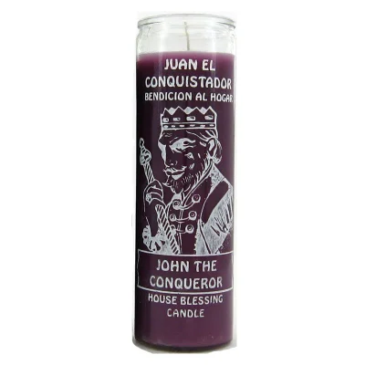 High John The Conqueror 7 Day Prayer Candle / 7 Day Jar Candle