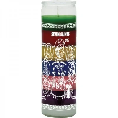 7 Saints 7 Day Prayer Candle / 7 Day Jar Candle